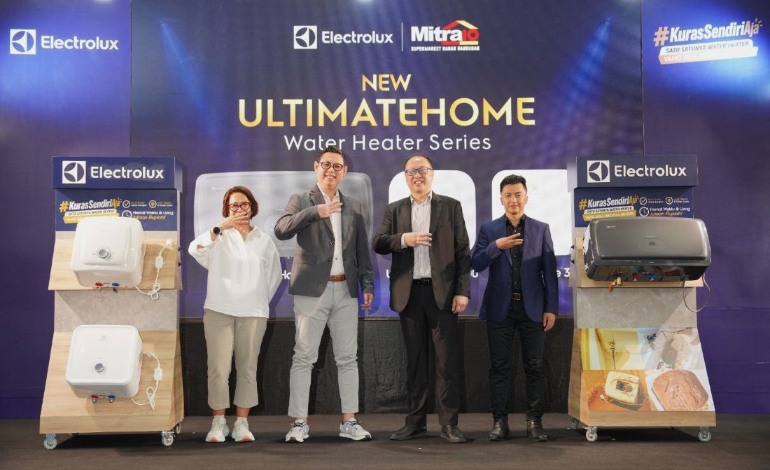 Bersih dan Praktis! Water Heater Electrolux Hadir dengan Fitur Kuras Mandiri
