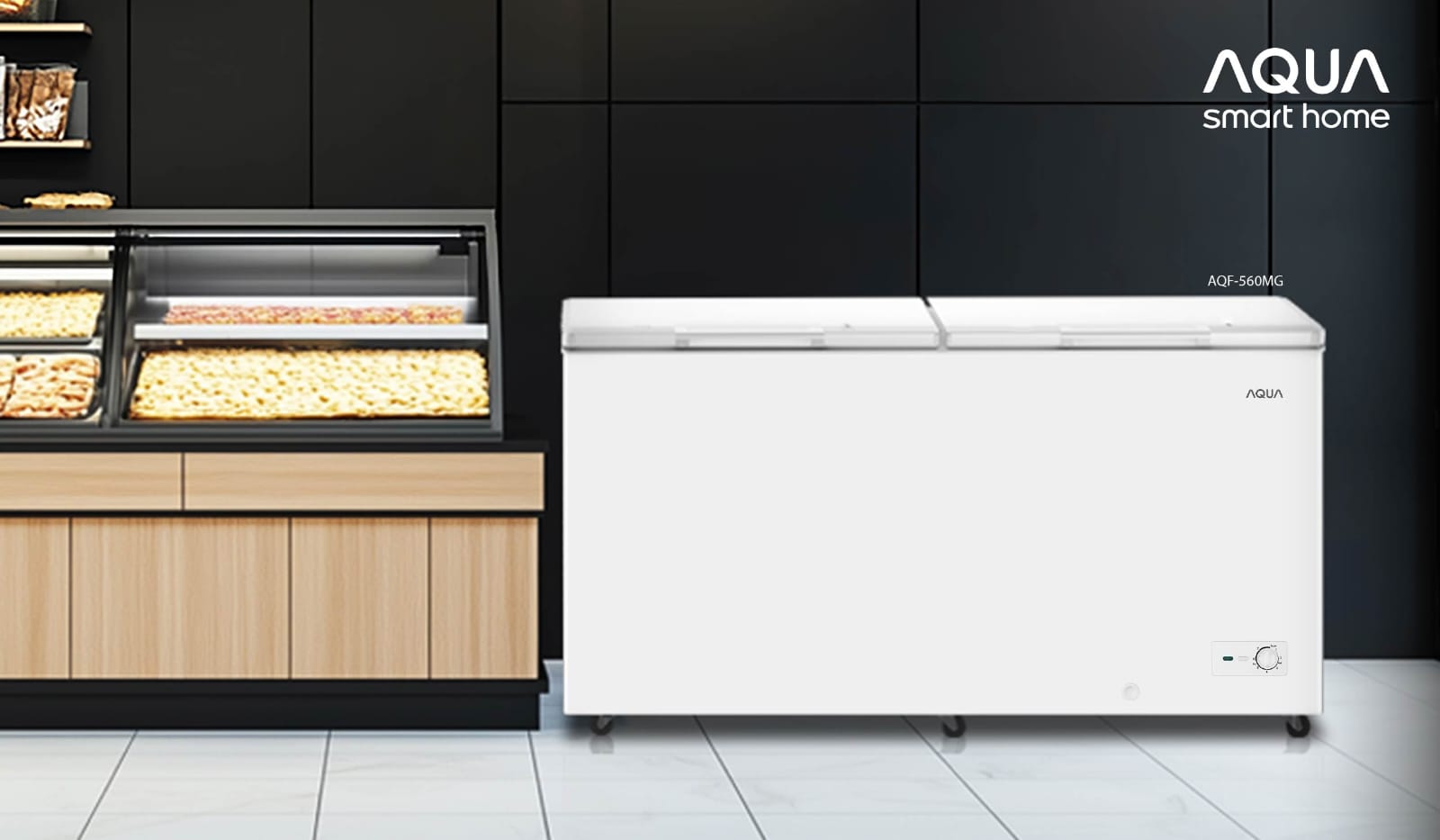 AQUA Elektronik Rilis Freezer 502 Liter, Jaga Makanan Dingin hingga 150 Jam