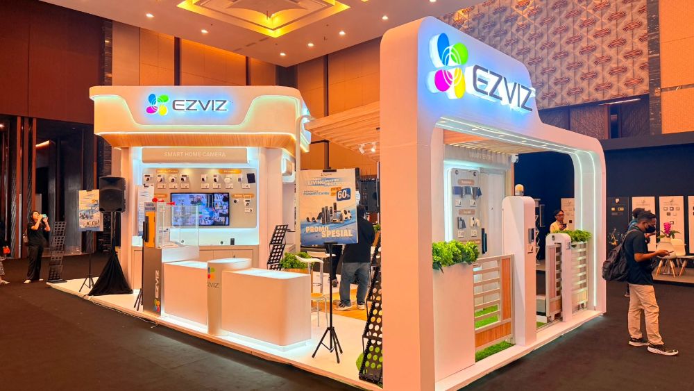 Rumah Pintar dalam Satu Genggaman, Intip Konsep "Seamless Living" ala EZVIZ di IndoBuildTech 2026