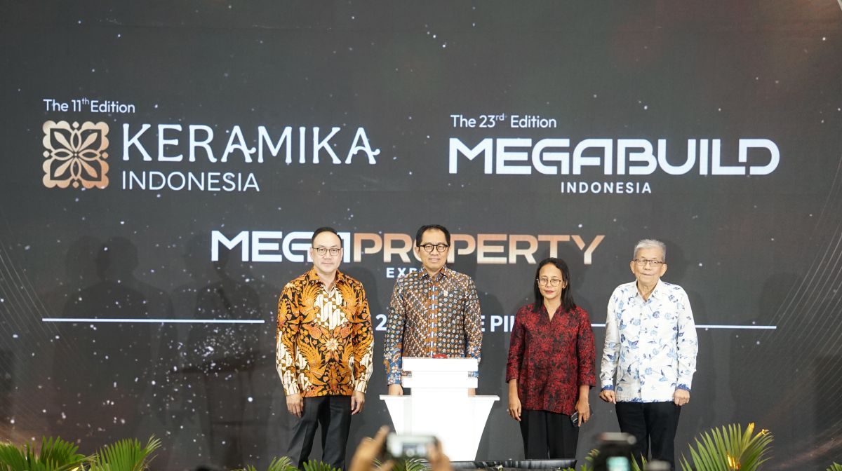 Megabuild, Keramika & Megaproperty 2026 Resmi Dibuka, Jadi Pusat Inovasi Konstruksi dan Properti Terintegrasi Indonesia